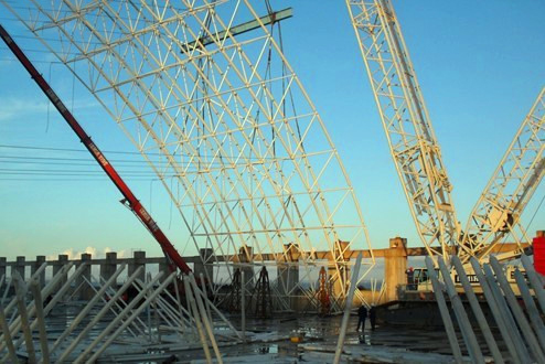 信阳大门网架工程